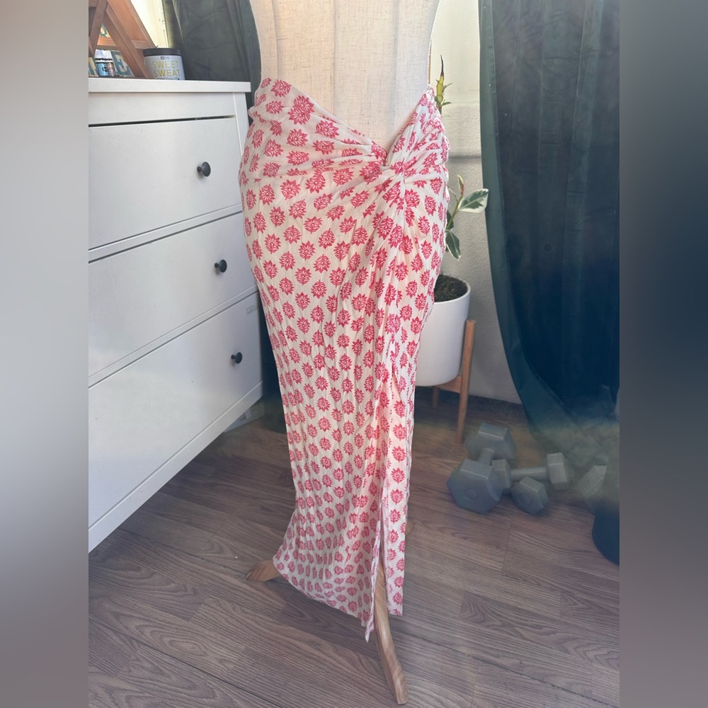 Wrap skirt tie